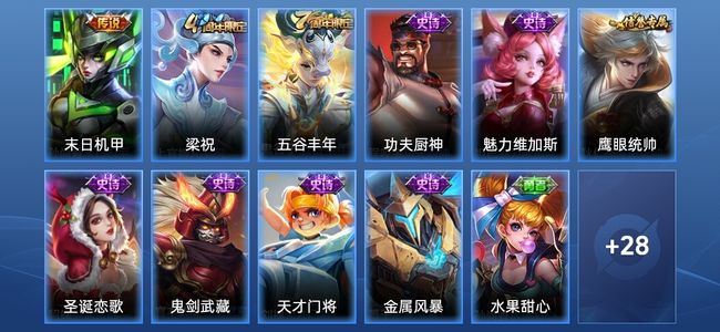 王者荣耀【苹果版】1传说 11史诗 39皮肤 至尊星耀IV
