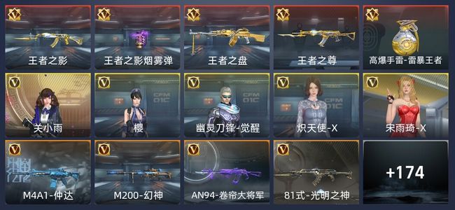 穿越火线：枪战王者V2 5王者 217英雄武器 5英雄角色 311万化 传奇