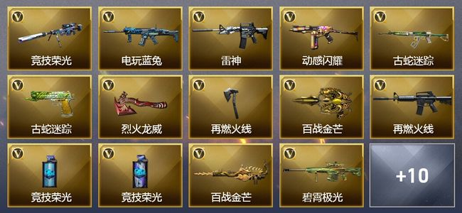 穿越火线（CF）19V武器 5皮肤 可排位 新锐