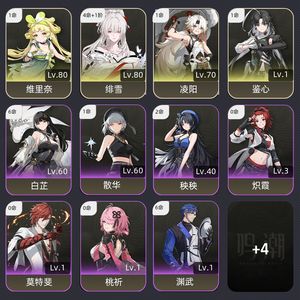 鸣潮【54级】 绯雪4 1手工号
