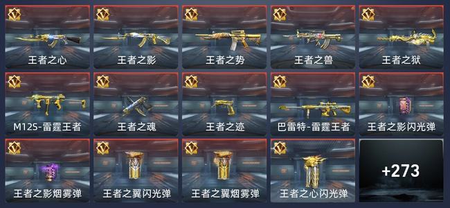 穿越火线：枪战王者V8 29王者 281英雄武器 6英雄角色 503万化 专家S