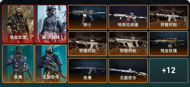 三角洲行动总资产201.7M 4干员外观 20传说枪械 钻石