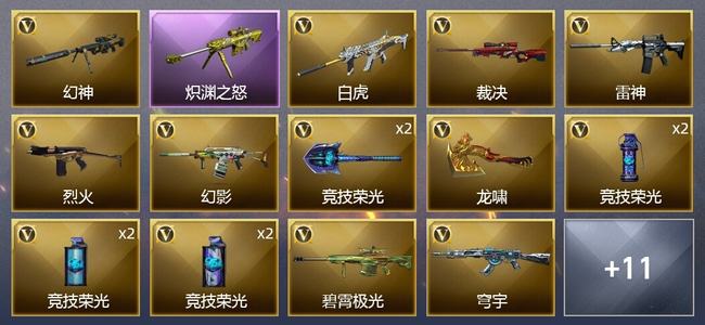 穿越火线（CF）1王者武器 24V武器 1V角色 5皮肤 可排位 枪王