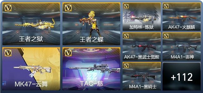 穿越火线：枪战王者V1 3王者武器 135英雄武器 6英雄角色 266万化 专家