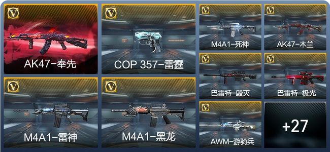穿越火线：枪战王者V5 37英雄武器 2英雄角色 109万化 大师