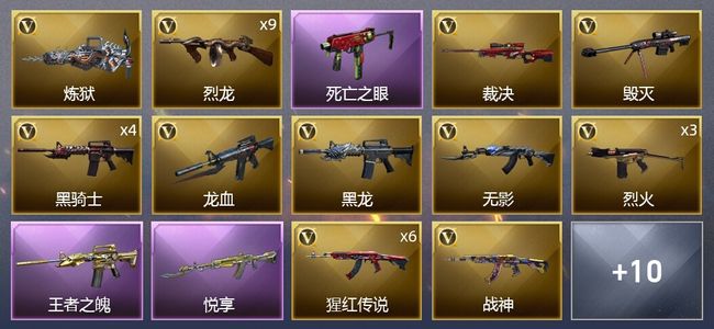 穿越火线（CF）2王者武器 36V武器 1V角色 7皮肤 可排位 新锐