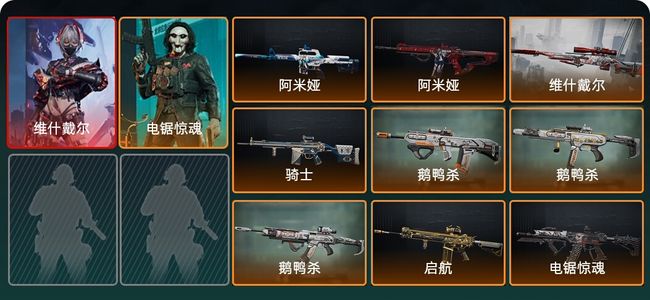 三角洲行动总资产129.6M 2干员外观 9传说枪械 无段位