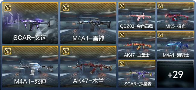 穿越火线：枪战王者V1 38英雄武器 62万化 大师S