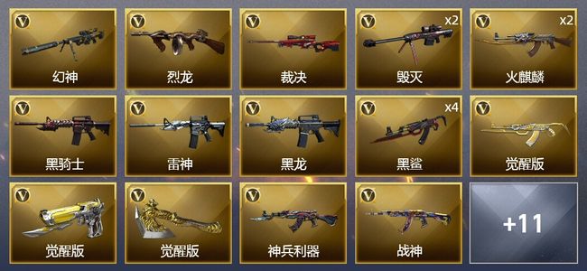 穿越火线（CF）38V武器 2V角色 22皮肤 可排位