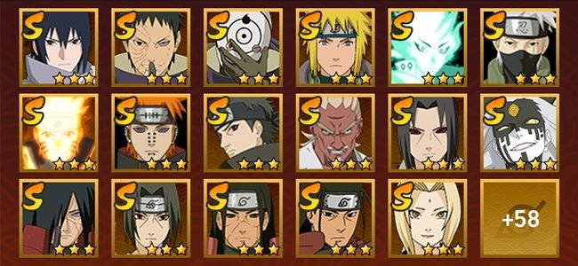 火影忍者V12 27S忍 48A忍 205忍 3148S碎片 22通灵 1000W战力 前500名 上忍