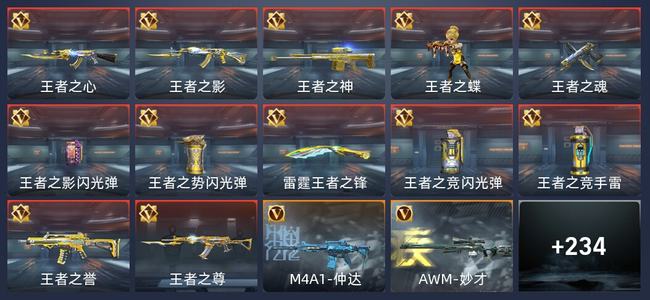 穿越火线：枪战王者V6 12王者 269英雄武器 291万化 新锐