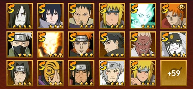 火影忍者V13 28S忍 49A忍 219忍 3672S碎片 20通灵 1000W战力 前1000名 暗部