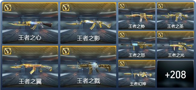 穿越火线：枪战王者V9 32王者武器 236英雄武器 8英雄角色 451万化 枪圣SS