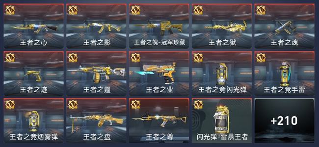 穿越火线：枪战王者V8 15王者 220英雄武器 4英雄角色 435万化 新锐
