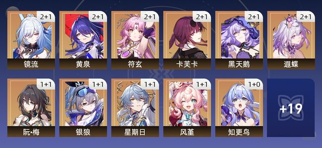 崩坏：星穹铁道90黄 64角色黄 26光锥黄 30五星角色 22五星光锥 70级 女主