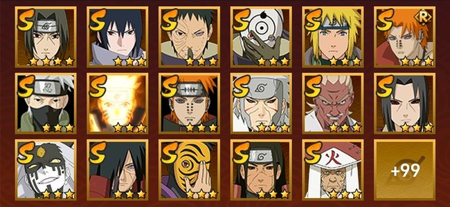 火影忍者V13 42S忍 74A忍 277忍 4788S碎片 24通灵 1000W战力 前500名 暗部