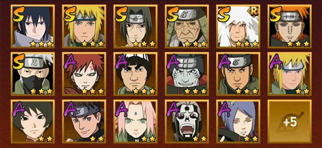 火影忍者V7 7S忍 15A忍 104忍 807S碎片 13通灵 400W战力 见习