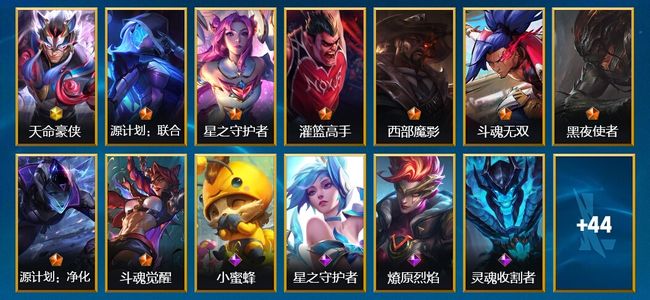 英雄联盟手游(lol手游)1神话 8传说 18史诗 57皮肤 96英雄