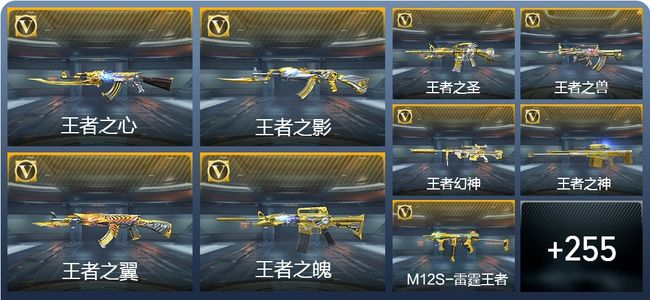 穿越火线：枪战王者V8 22王者武器 277英雄武器 10英雄角色 403万化 专家S