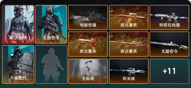 三角洲行动总资产505.8M 3干员外观 1传说近战 18传说枪械 铂金