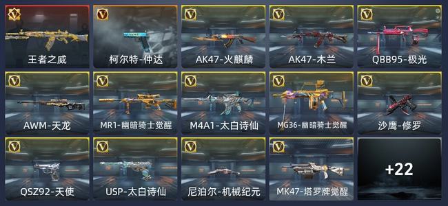 穿越火线：枪战王者V1 1王者 40英雄武器 16万化 枪圣S