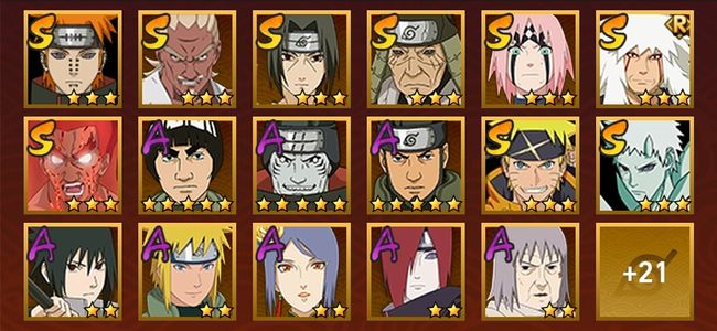 火影忍者V8 9S忍 29A忍 130忍 1164S碎片 20通灵 600W战力 暗部