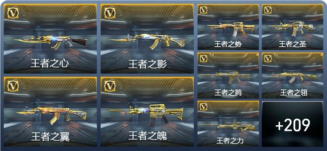 穿越火线：枪战王者V9 37王者武器 252英雄武器 5英雄角色 425万化 传奇