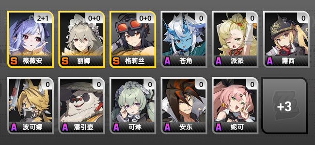 绝区零6黄 5角色黄 3S角色 1S音擎 1S邦布 女主 42