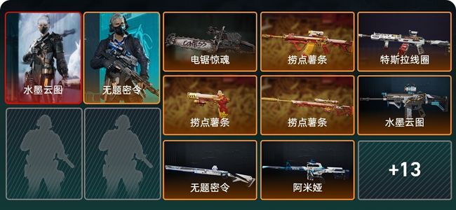 三角洲行动总资产195.4M 2干员外观 1传说近战 20传说枪械 三角洲巅峰