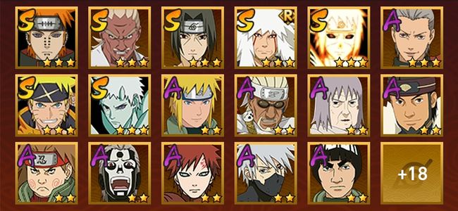 火影忍者V6 7S忍 28A忍 125忍 922S碎片 17通灵 500W战力 暗部