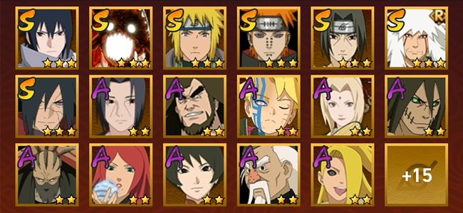 火影忍者V9 7S忍 25A忍 107忍 961S碎片 13通灵 300W战力 暗部