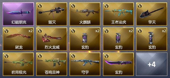 穿越火线（CF）19V武器 1V角色 6皮肤 可排位 枪王