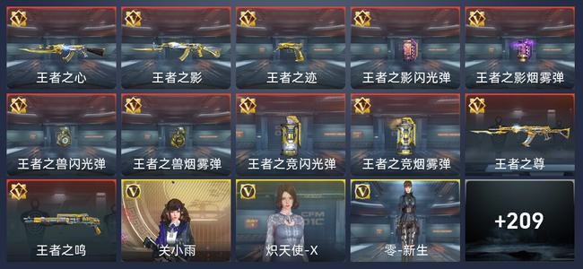 穿越火线：枪战王者11王者 218英雄武器 5英雄角色 160万化 枪王