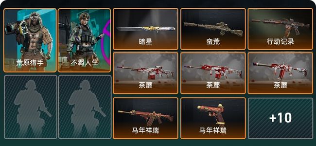 三角洲行动总资产101M 2干员外观 1近战 17传说枪械 烽火：三角洲巅峰 战场：无军衔