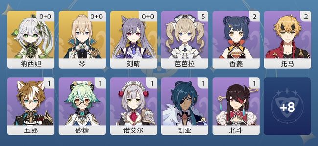 原神3黄 3角色黄 3五星角色 女主 41级