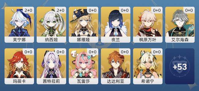原神34黄 32角色黄 2武器黄 21五星角色 2五星武器 男主 59级