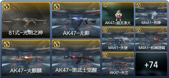 穿越火线：枪战王者1王者武器 83英雄武器 5英雄角色 88万化 枪王