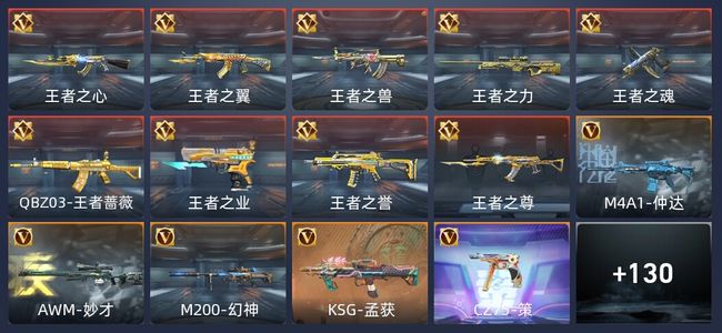穿越火线：枪战王者V7 9王者 220英雄武器 331万化 传奇