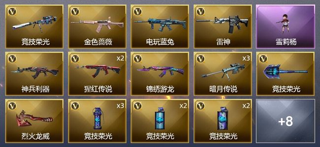 穿越火线（CF）20V武器 1V角色 12皮肤 可排位 大师