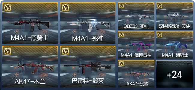 穿越火线：枪战王者33英雄武器 2英雄角色 31万化 大师SS