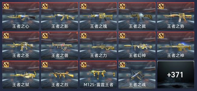 穿越火线：枪战王者V9 39王者 373英雄武器 12英雄角色 630万化 精英