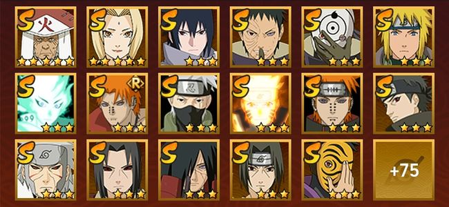 火影忍者V12 41S忍 51A忍 260忍 5223S碎片 23通灵 1000W战力 前50名 暗部