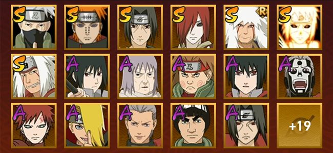 火影忍者V2 8S忍 28A忍 36忍 100W内战力 见习