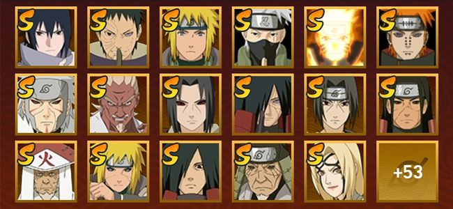 火影忍者V2 27S忍 43A忍 198忍 3269S碎片 22通灵 1000W战力 前100名 影级