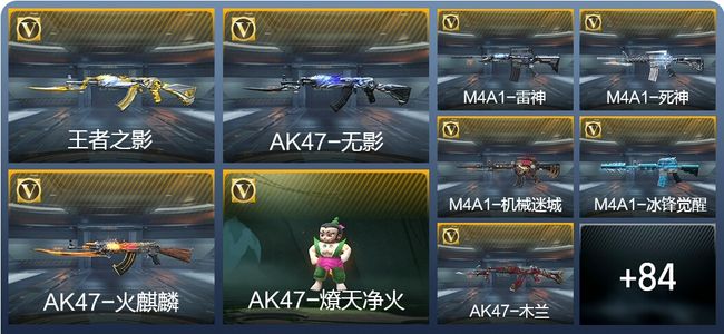 穿越火线：枪战王者V2 1王者武器 97英雄武器 1英雄角色 121万化 专家