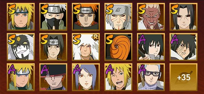 火影忍者V11 13S忍 39A忍 158忍 1695S碎片 18通灵 600W战力 前1000名 暗部
