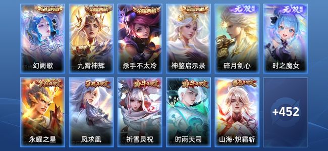 王者荣耀【苹果版】V10 4典藏 2无双 56传说 153史诗 464皮肤 最强王者