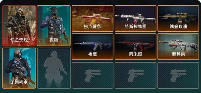 三角洲行动总资产116M 3干员外观 三角洲巅峰