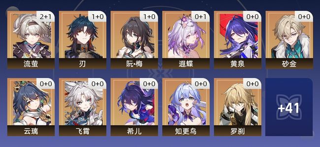 崩坏：星穹铁道65黄 45角色黄 20光锥黄 30五星角色 8五星光锥 70级 男主