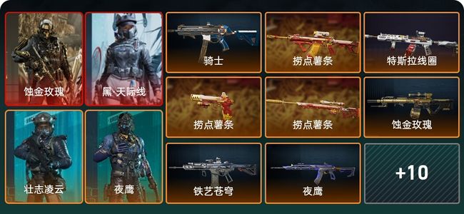 三角洲行动总资产117M 6干员外观 22传说枪械 黑鹰